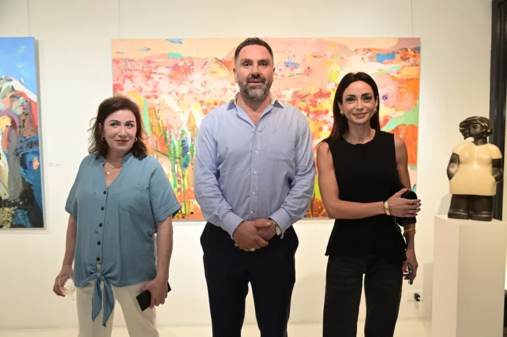BEYTI Hoda Baalbaki Solo Exhibition at Chaos Art Gallery