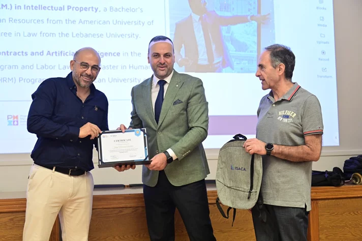 PMI Lebanon X ISACA at USJ