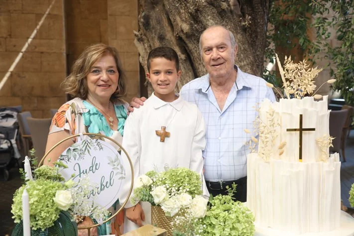 First Communion of Jude Charbel
