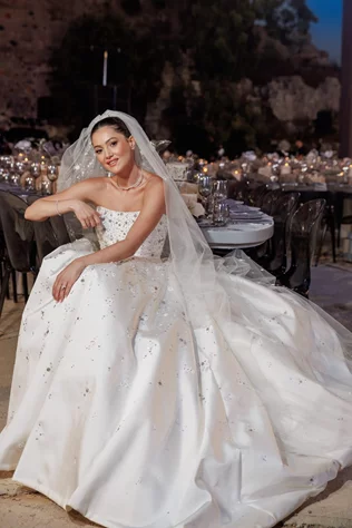 Wedding of Dana El Hallani and Alain Saad