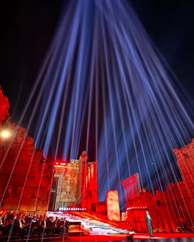 Hiba Tawaji & Oussama Rahbani at Baalbeck International Festival