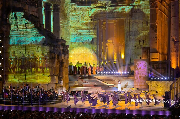 Hiba Tawaji & Oussama Rahbani at Baalbeck International Festival
