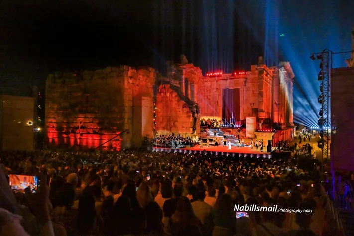 Hiba Tawaji & Oussama Rahbani at Baalbeck International Festival