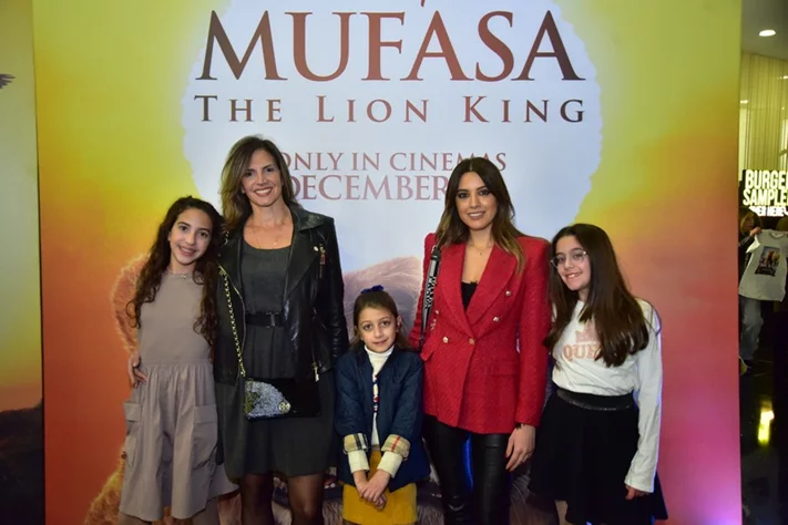 Avant Premier of Mufasa Lion King