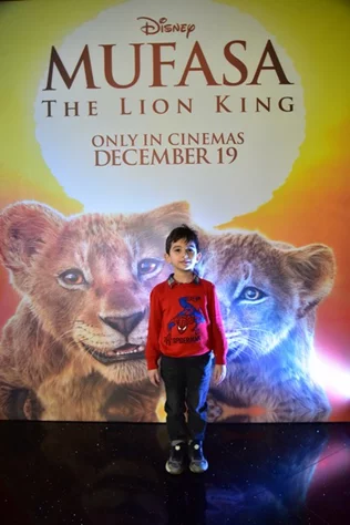 Avant Premier of Mufasa Lion King