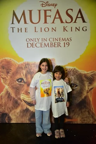 Avant Premier of Mufasa Lion King