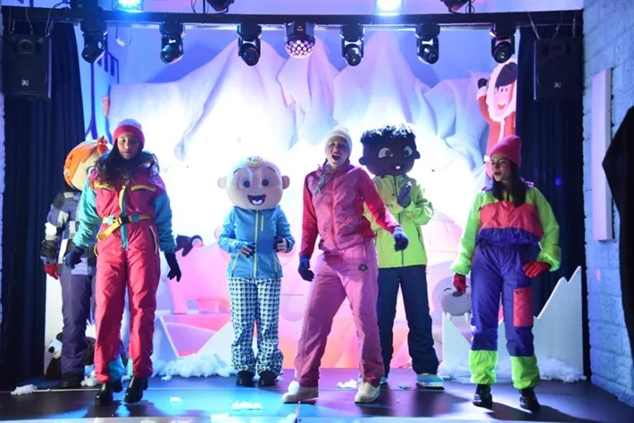 Trip To the North Pole with Cocomelon Family JayJay Cody YoYo