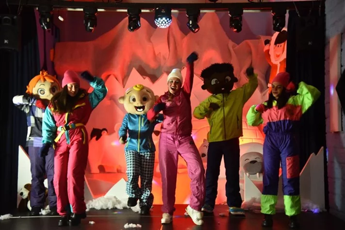 Trip To the North Pole with Cocomelon Family JayJay Cody YoYo