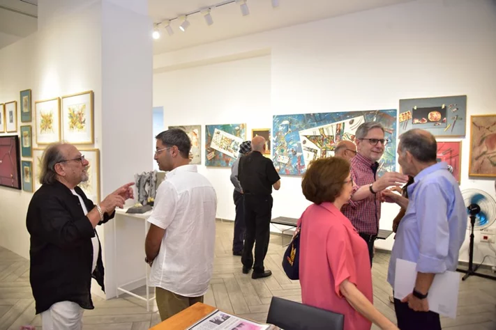 Retrospective 1964-2024 exhibition at Galerie Cheriff Tabet