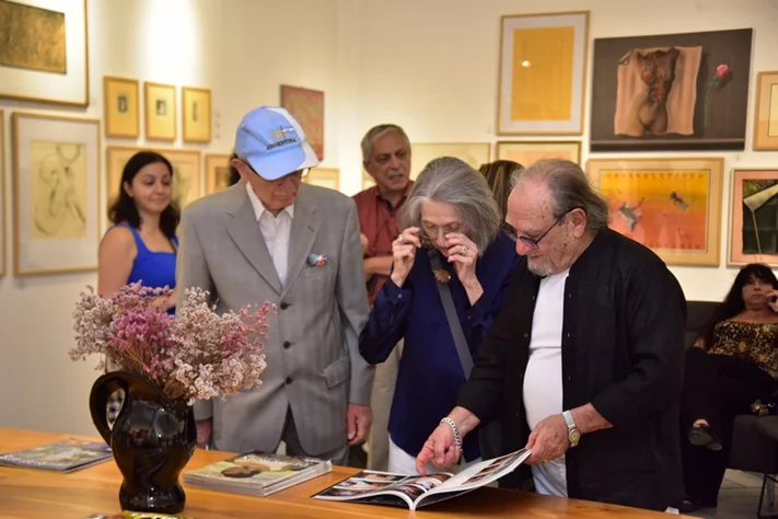 Retrospective 1964-2024 exhibition at Galerie Cheriff Tabet