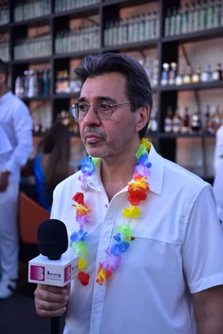 Architect Andre Verdureau at Murex D'or Launch Event
