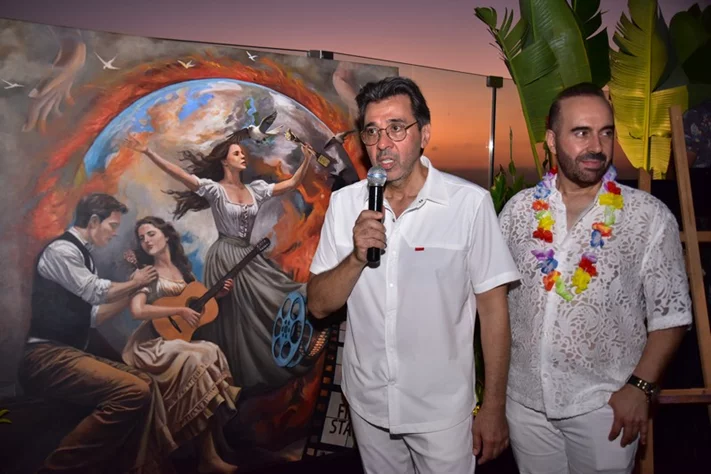 Architect Andre Verdureau at Murex D'or Launch Event
