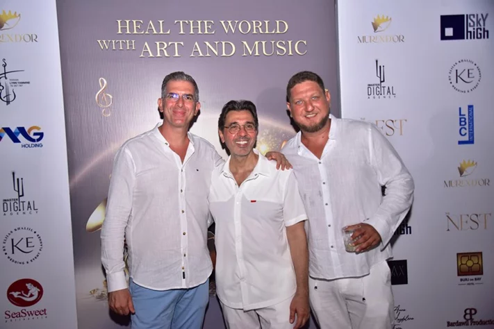 Architect Andre Verdureau at Murex D'or Launch Event