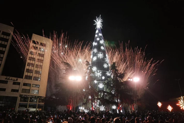 Zahle Christmas Tree Lighting 2025