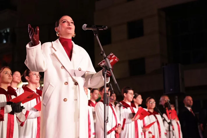 Zahle Christmas Tree Lighting 2025