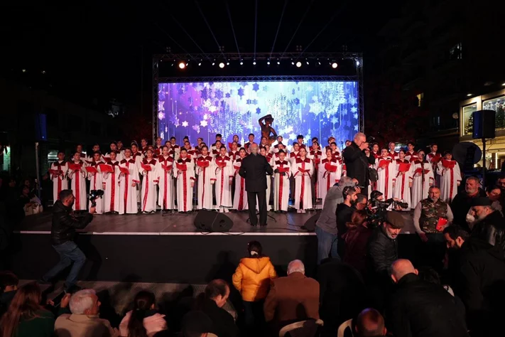 Zahle Christmas Tree Lighting 2025