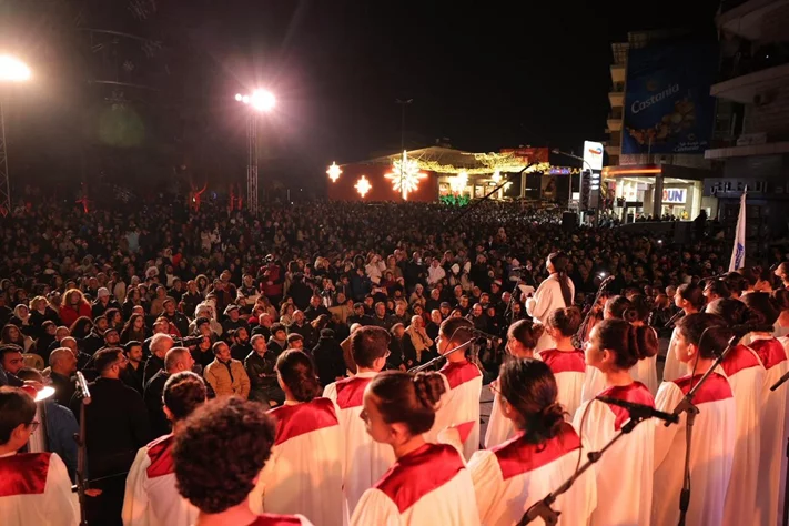 Zahle Christmas Tree Lighting 2025