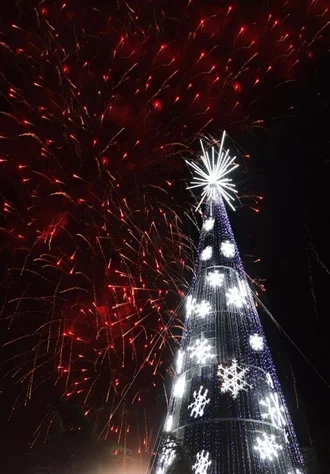 Zahle Christmas Tree Lighting 2025