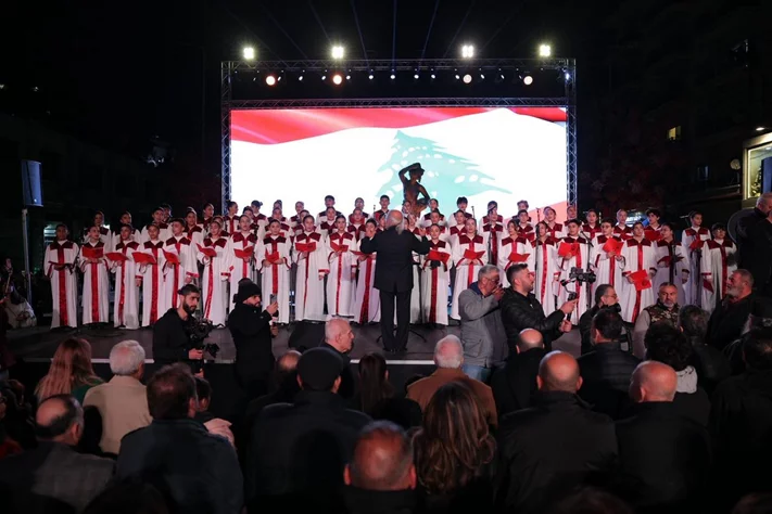 Zahle Christmas Tree Lighting 2025