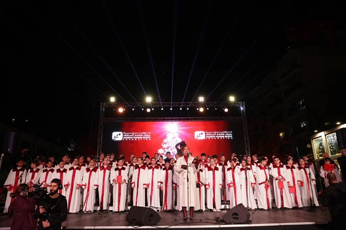 Zahle Christmas Tree Lighting 2025