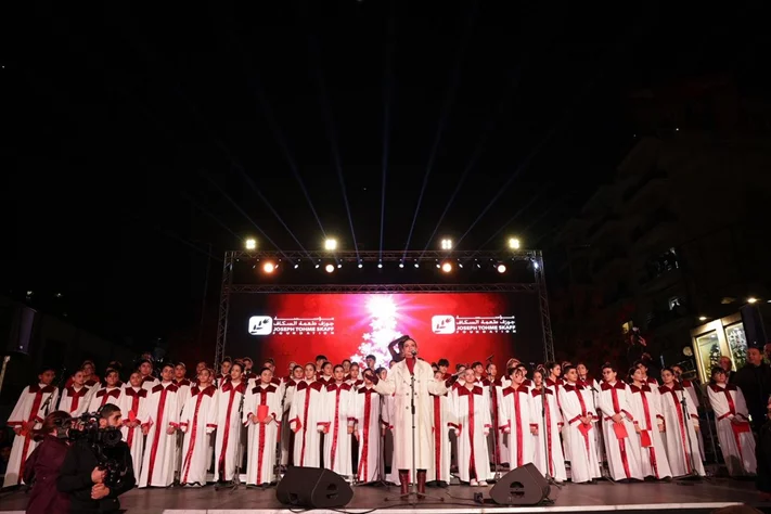 Zahle Christmas Tree Lighting 2025