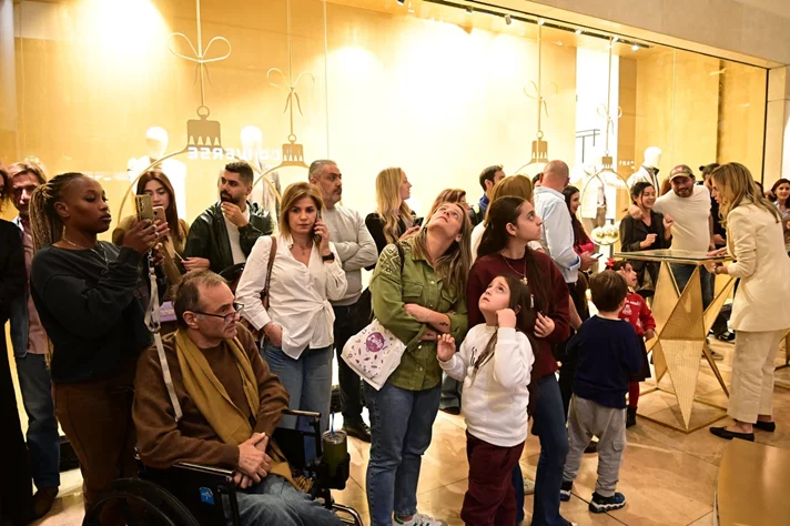 Christmas Tree Lighting at ABC Ashrafieh