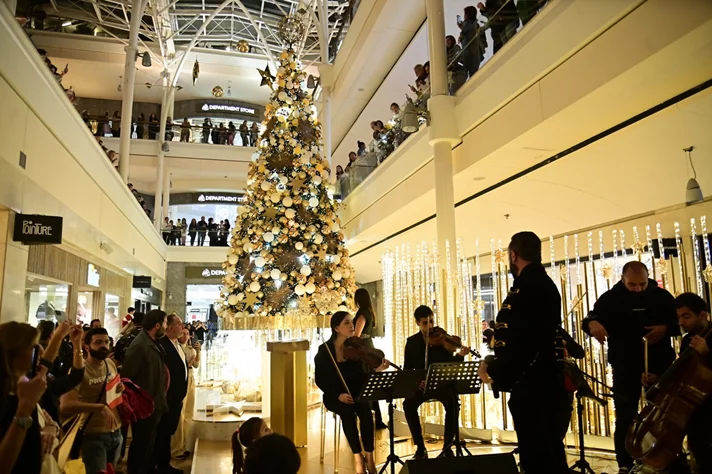 Christmas Tree Lighting at ABC Ashrafieh