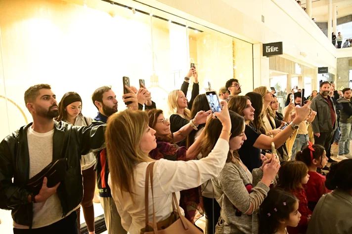 Christmas Tree Lighting at ABC Ashrafieh