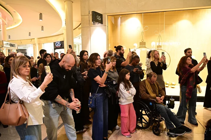 Christmas Tree Lighting at ABC Ashrafieh