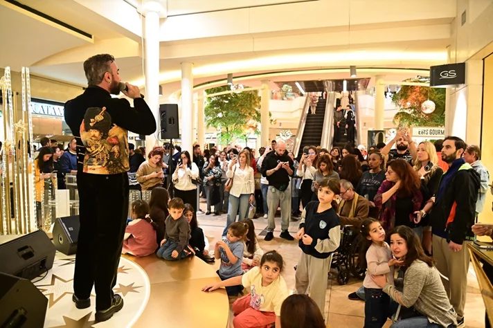 Christmas Tree Lighting at ABC Ashrafieh