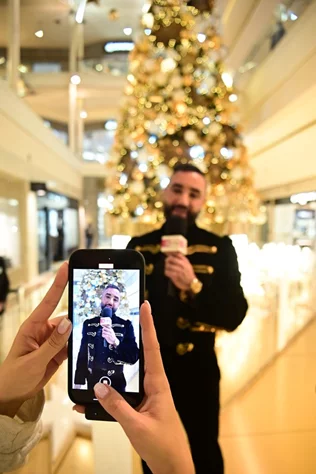 Christmas Tree Lighting at ABC Ashrafieh