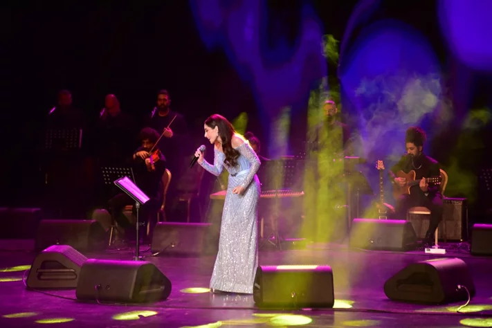 Abeer Nehme at Casino du Liban