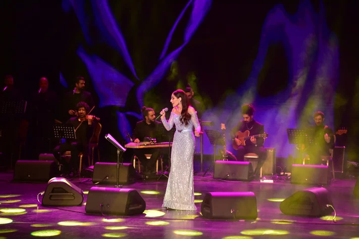 Abeer Nehme at Casino du Liban