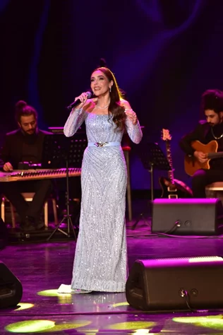 Abeer Nehme at Casino du Liban