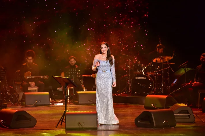 Abeer Nehme at Casino du Liban