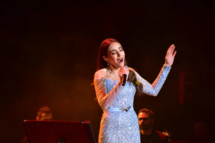 Abeer Nehme at Casino du Liban