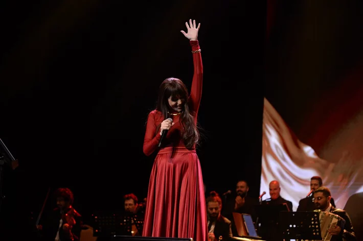 Abeer Nehme at Casino du Liban