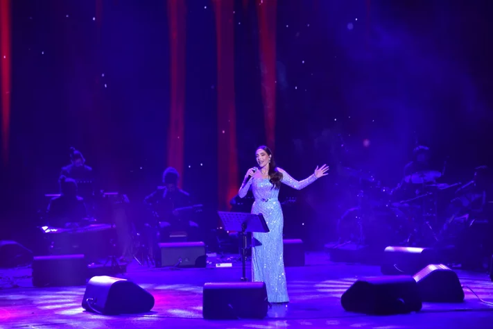 Abeer Nehme at Casino du Liban