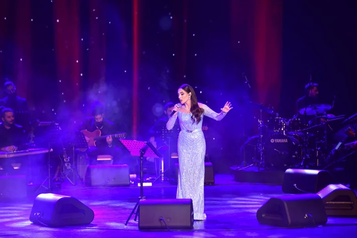 Abeer Nehme at Casino du Liban