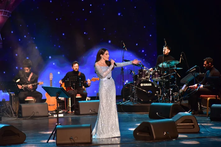 Abeer Nehme at Casino du Liban