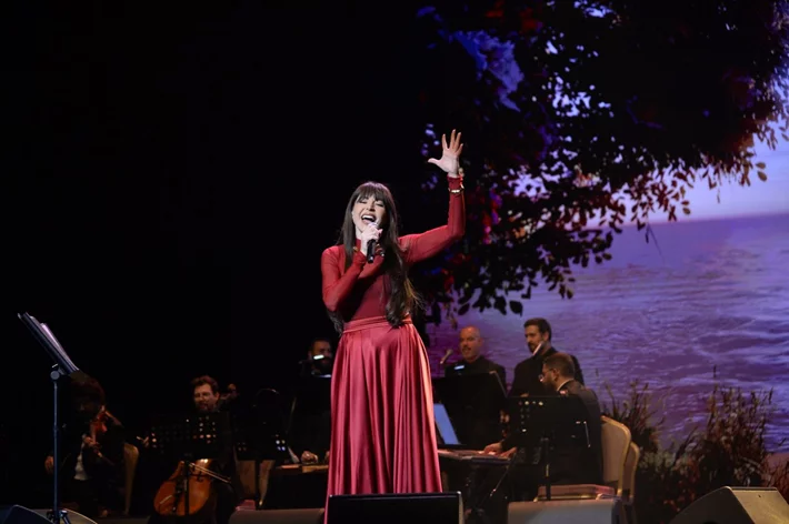 Abeer Nehme at Casino du Liban