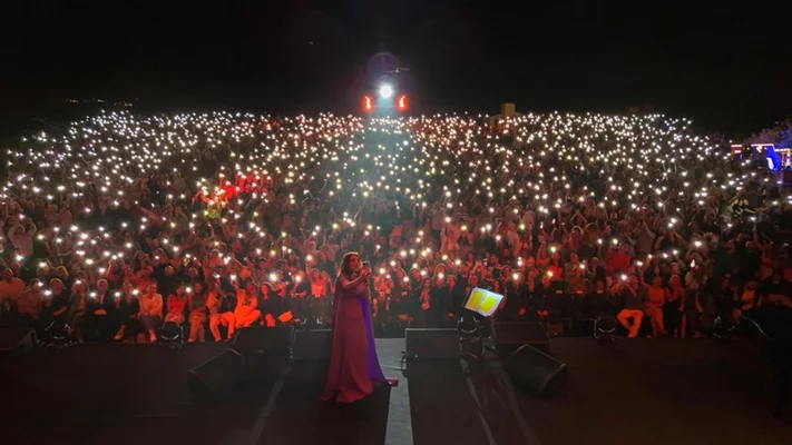 Abeer Nehme at Ehdeniyat Festival