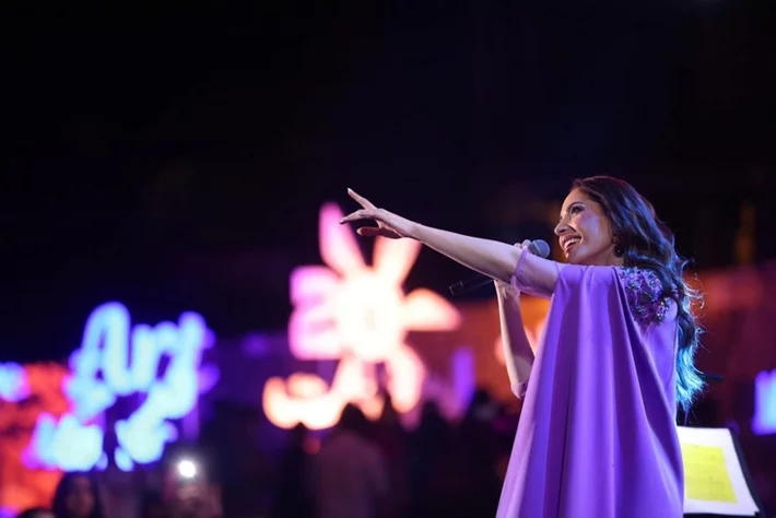 Abeer Nehme at Ehdeniyat Festival