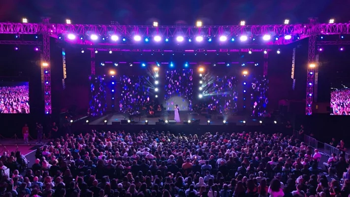 Abeer Nehme at Ehdeniyat Festival