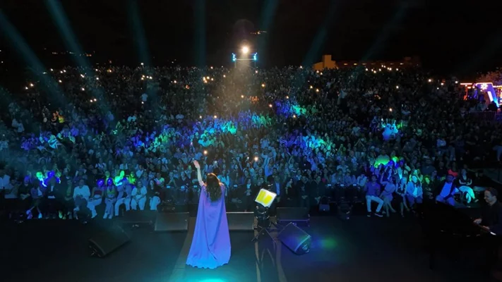 Abeer Nehme at Ehdeniyat Festival