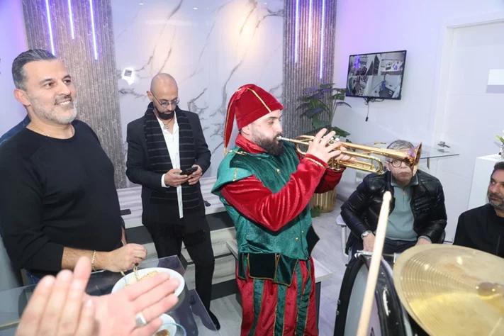 Christmas Celebration at Dr. Anthony Fakhoury's Clinic