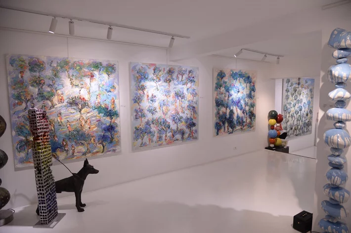 Apple Picking, A solo exhibition by Lebanese artist Yasser Khattar