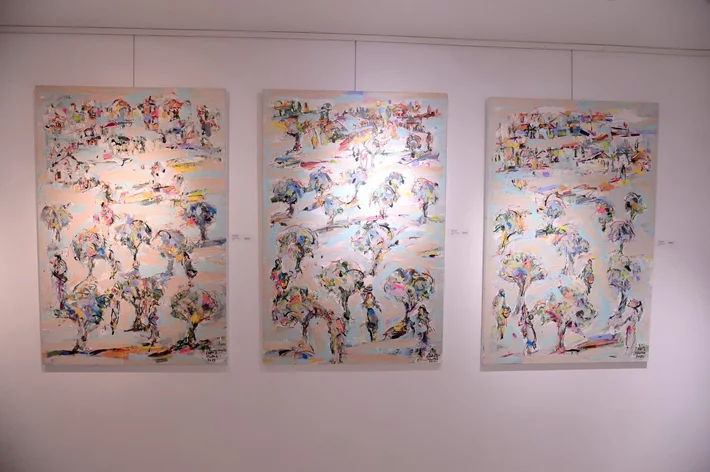 Apple Picking, A solo exhibition by Lebanese artist Yasser Khattar