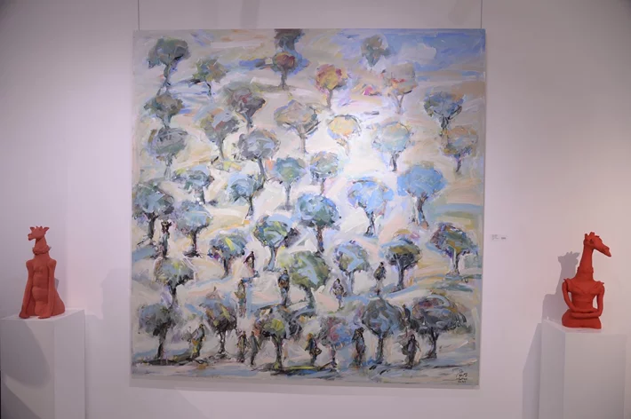 Apple Picking, A solo exhibition by Lebanese artist Yasser Khattar