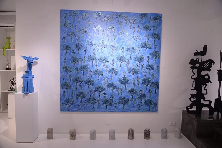 Apple Picking, A solo exhibition by Lebanese artist Yasser Khattar